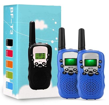 110*58*32mm BF-T3 Μίνι Walkie Talkie για Παιδιά Πολυχρωματικό Ραδιόφωνο Χειροκίνητο Εξωτερικό Διακομιστή