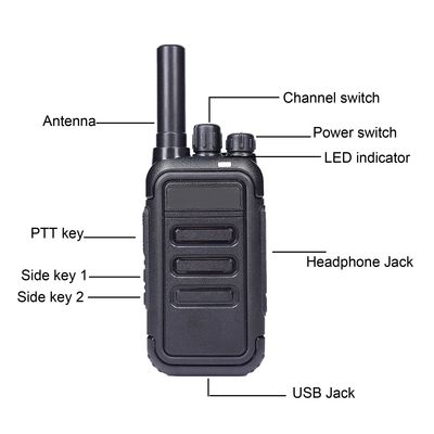 WKTK Χονδρικά VHF UHF Ραδιοφωνικό Διακοινωτήρα Μακράς Περιοχής για τη Διαχείριση Εστιατορίων
