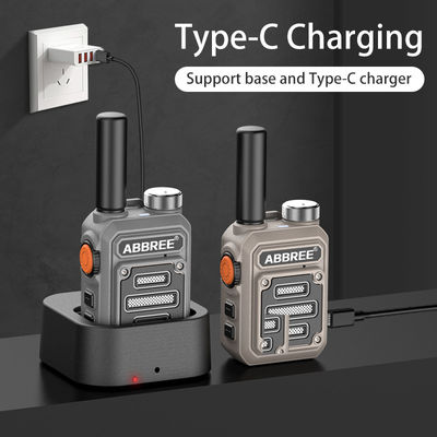 ABBREE AR-63 Ασύρματο Walkie-talkie για κυνήγι Χρώμα Camo/Brown Talk Πεδίο 3km-10km