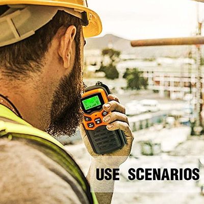 400-470mhz Μικρόχρηστο PMR 446 Walkie Talkie με φακό μείνετε συνδεδεμένοι