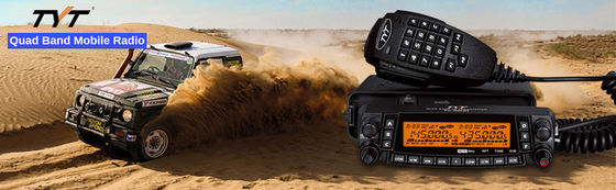 TYT TH-9800 Ραδιοφώνημα αυτοκινήτου 50W Walkie Talkie με 100 χιλιόμετρα μεγάλης εμβέλειας και 209 κανάλια αποθήκευσης