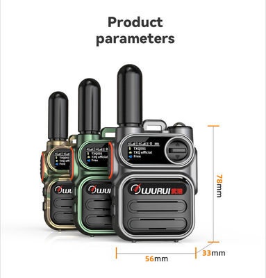 4G ασύρματο μίνι walkie-talkie για δορυφορική επικοινωνία μεγάλων αποστάσεων