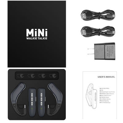 Χειροκίνητο WLN KD-C23 Mini Ear-Hook Intercom για αμφίδρομη ραδιοεπικοινωνία