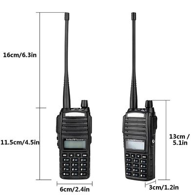 Ραδιοφωνικός δέκτης μακράς εμβέλειας Zello Walkie Talkie BF-8201 Uhf για επαγγελματική πεζοπορία