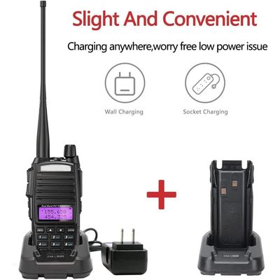 Ραδιοφωνικός δέκτης μακράς εμβέλειας Zello Walkie Talkie BF-8201 Uhf για επαγγελματική πεζοπορία
