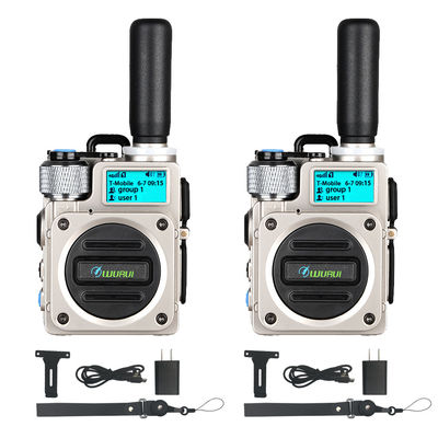 5000 χλμ. Χειροκίνητο 4G POC Walkie Talkie για απεριόριστη επικοινωνία