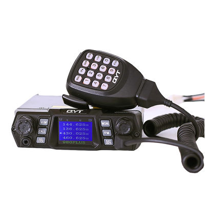 QYT KT-980plus Car Mobile Radio VHF 75W UHF 15-30km Walkie Talkie για οχήματα με στόμα