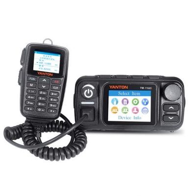 Δίκτυο LTE IP POC UHF VHF κινητό ραδιόφωνο αυτοκινήτου με 4G LTE POC 25w αναλογικό ραδιόφωνο διπλής ζώνης