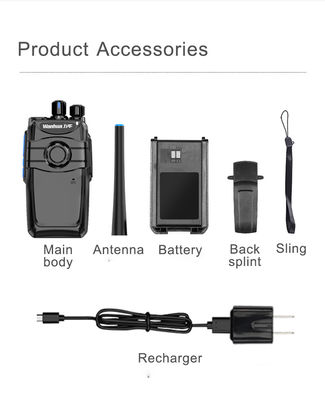 Επαγγελματικό Walkie Talkie Dual Band ακουστικό ακουστικό με ισχύ εξόδου 3W