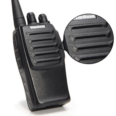 Ξενοδοχείο Wanhua WH27E Walkie Talkie Προσαρμόσιμο 170 * 60 * 35MM Επαγγελματικό UHF μεγάλης εμβέλειας