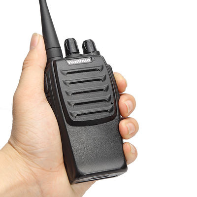 Ξενοδοχείο Wanhua WH27E Walkie Talkie Προσαρμόσιμο 170 * 60 * 35MM Επαγγελματικό UHF μεγάλης εμβέλειας