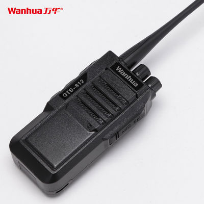 GTS812 Walkie-Talkie Επικοινωνία μεγάλων αποστάσεων Ελαφρύ σχεδιασμό 2-15 χλμ Πεδίο 210g