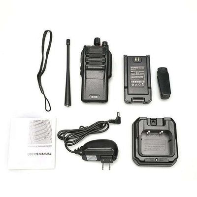 Δύναμη εξόδου 2W 16 Κανάλι αποθήκευσης VHF UHF Walkie Talkie για επικοινωνία εστιατορίου