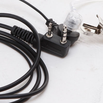 Wanhua Walkie-talkie ακουστικά καλώδιο ακουστικό ακουστικό αντιδιαρροή ήχος άνετο ακουστικό αεραγωγός ακουστικό μαύρο μικρόφωνο πλαστικό