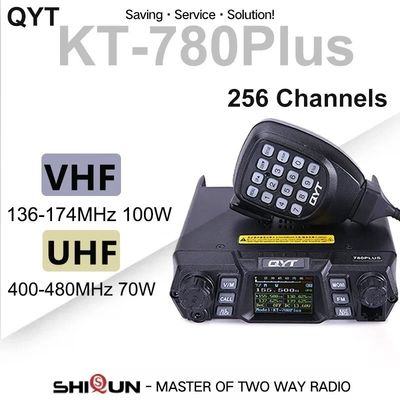 25KHz Channel Spacing 100W VHF Mobile Radio Base Station KT-780 Plus για ομιλητή