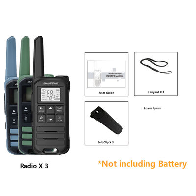BF FR-22A 2W Walkie Talkie μεγάλης εμβέλειας για πεζοπορία