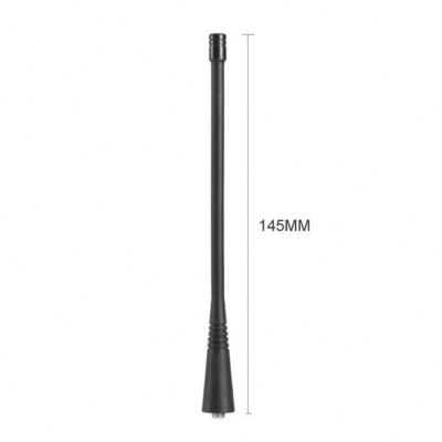 50 Ωμ Αντίσταση Μεγάλο κέρδος Δύο ζώνες Walkie Talkie Αντένα για επικοινωνία VHF UHF