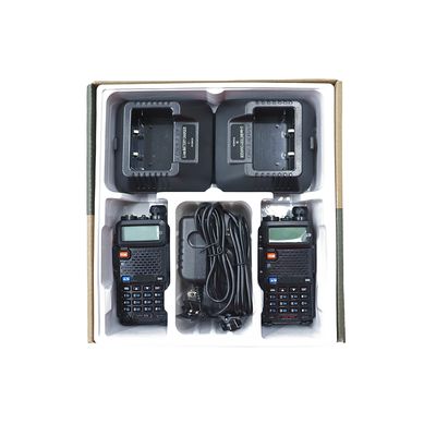 CE FCC RoHs πιστοποιημένο χειροκίνητο Bf UV-5R διπλό φάσμα VHF UHF ραδιόφωνο για εστιατόρια