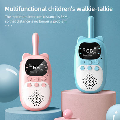 20 κανάλια αποθήκευσης Walkie Talkie για παιδιά 3 χλμ ABS πλαστικό τηλεχειριστήριο