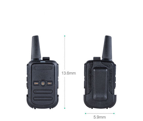 110*50*32mm Μίνι Walkie Talkie Ασύρματης Επικοινωνίας UHF400-480MHz KD-C10