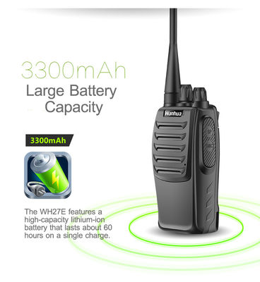 Παγκόσμιο διασύνδεσμο Wanhua WH27E Walkie Talkie 16 κανάλια για ευέλικτη επικοινωνία