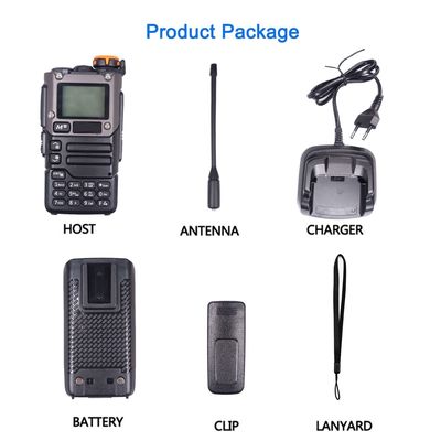 Εστιατόριο ξενοδοχείο Διακομιστές VHF UHF Walkie Talkie με 1600mAh μπαταρία ιόντων λιθίου
