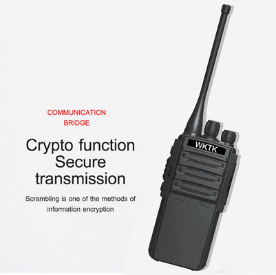 Φορητό ραδιόφωνο VHF UHF Δύο οδοι 3W Η ισχύς εξόδου είναι ιδανική για τα ασύρματα των ξενοδοχείων και εστιατορίων