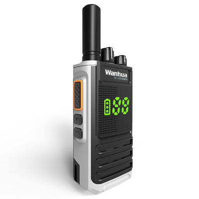 Προσαρμόσιμο εύρος συχνοτήτων Walkie-Talkie κυττάρων μεγάλης χωρητικότητας με λειτουργία οθόνης