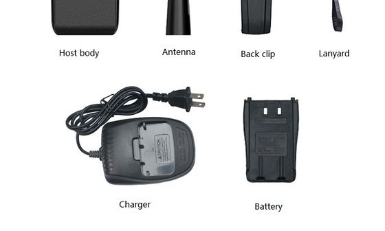 Πρωτότυπο φορητό ραδιόφωνο με 5watt VHF UHF τύπου συχνότητας