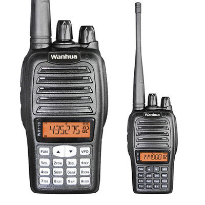 Wanhua WH118 Δύο ζώνες χειροκίνητο ραδιόφωνο 189g Walkie Talkie για επικοινωνία μεγάλων αποστάσεων