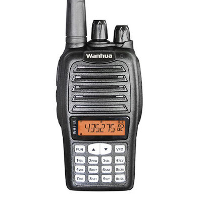 Wanhua WH118 Handheld Radio Walkie Talkie 2W Εξόδου Δύο ζώνες UHF VHF Μεγάλη εμβέλεια