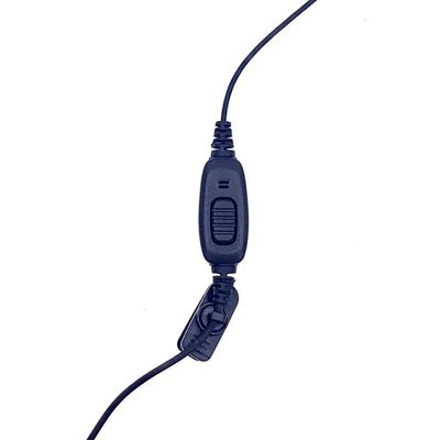 Επικοινωνία με σύρμα WKTK Chipset Earbud In-Ear Headset για Walkie Talkie Two Way Radio