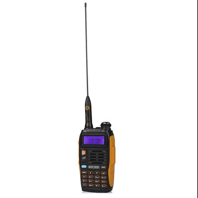 128 κανάλια αποθήκευσης Αδιάβροχο Walkie Talkie 5 Watt Δύο οδικά κινητό ραδιόφωνο διπλής ζώνης