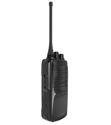 Μαύρο Walkie Talkie με ισχύ εξόδου 2W και συμβατότητα Zello Motola Wanhua συμβατό