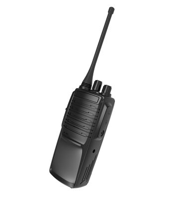 Μαύρο Walkie Talkie με ισχύ εξόδου 2W και συμβατότητα Zello Motola Wanhua συμβατό
