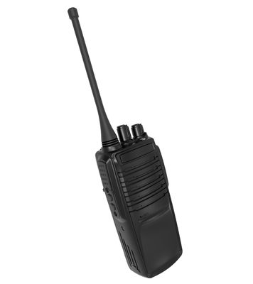 Μαύρο Walkie Talkie με ισχύ εξόδου 2W και συμβατότητα Zello Motola Wanhua συμβατό