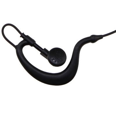 Ακουστικά με σχήμα G Ear Hook Earphone Handsfree In-Line Ptt Headset για επικοινωνία Walkie Talkie
