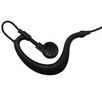 Ακουστικά με σχήμα G Ear Hook Earphone Handsfree In-Line Ptt Headset για επικοινωνία Walkie Talkie