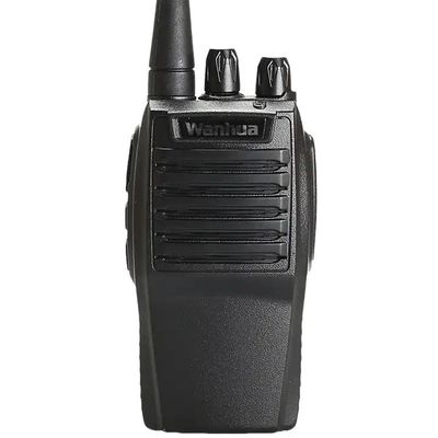 WH.HTD815 Εστιατόριο Δυστρόφιο Ραδιοφωνικό Συστήμα με Μακροχρόνια Ακτίνα 3-5 χλμ. σε Μαύρο