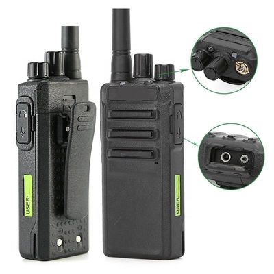 128*60*33mm Walkie Talkie UHF Δύοδρομος Ραδιομεταδότης για περιοχή συχνοτήτων 400-470MHz