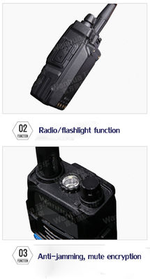 5W VHF UHF Dual Band Radio Transceiver για θερμό φορητό ραδιόφωνο δύο τρόπων Walkie Talkie