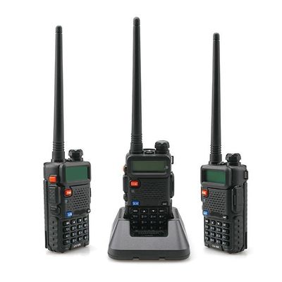 UHF/VHF Χειροκίνητο Walkietalkie Ψηφιακό Διακομιστή Εξωτερικού Ραδιοφώνου 5W 136-174mhz/400-470mhz