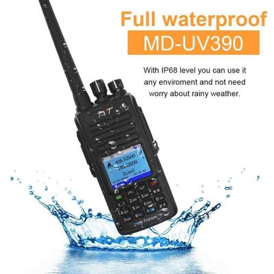TYT MD-UV390 IP67 Αδιάβροχο DMR TDMA Διπλή ζώνη Walkie Talkies Ψηφιακό κινητό ραδιόφωνο