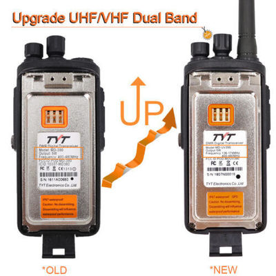TYT MD-UV390 IP67 Αδιάβροχο DMR TDMA Διπλή ζώνη Walkie Talkies Ψηφιακό κινητό ραδιόφωνο