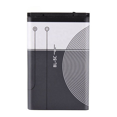 BL-5C Liion επαναφορτιζόμενες μπαταρίες κινητών τηλεφώνων για Nokia 6600 6230 3650 E50 N70 1100 6268 E70 3.7V 1020mAh