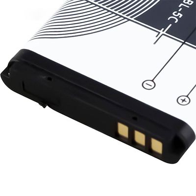 BL-5C Liion επαναφορτιζόμενες μπαταρίες κινητών τηλεφώνων για Nokia 6600 6230 3650 E50 N70 1100 6268 E70 3.7V 1020mAh