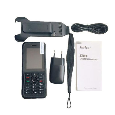 4G Δίκτυο Δύο Δρόμους Ραδιοφώνημα Zello T310 ανθεκτικό 4G Poc κινητό τηλέφωνο με 2,4 ιντσών Μικρό πληκτρολόγιο