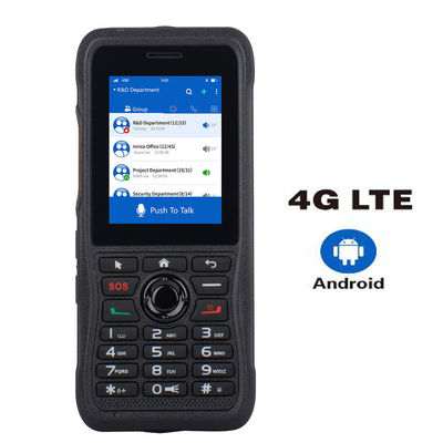 4G Δίκτυο Δύο Δρόμους Ραδιοφώνημα Zello T310 ανθεκτικό 4G Poc κινητό τηλέφωνο με 2,4 ιντσών Μικρό πληκτρολόγιο