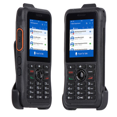 4G Δίκτυο Δύο Δρόμους Ραδιοφώνημα Zello T310 ανθεκτικό 4G Poc κινητό τηλέφωνο με 2,4 ιντσών Μικρό πληκτρολόγιο