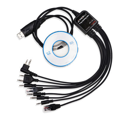 Πολυλειτουργικό καλώδιο προγραμματισμού USB 8 σε 1 για Baofeng UV5R UV82 TYT Yaesu Walkie Talkie